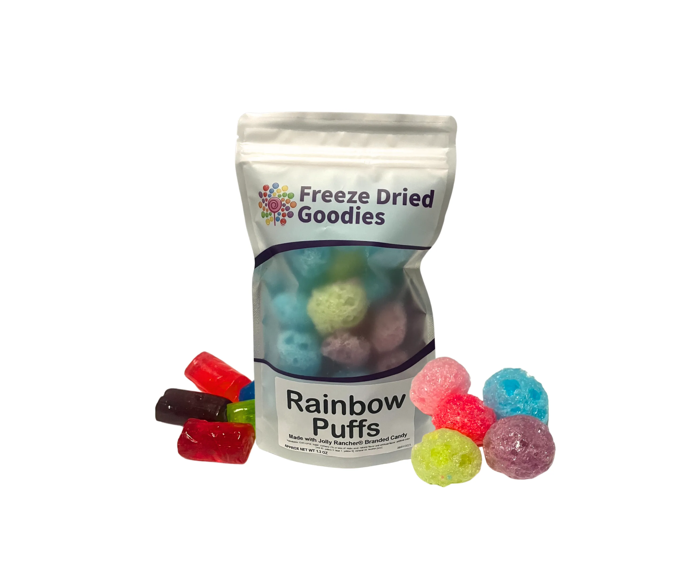 Rainbow Puffs